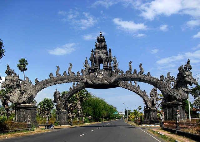 Gapura Gilimanuk Bali Indonesia