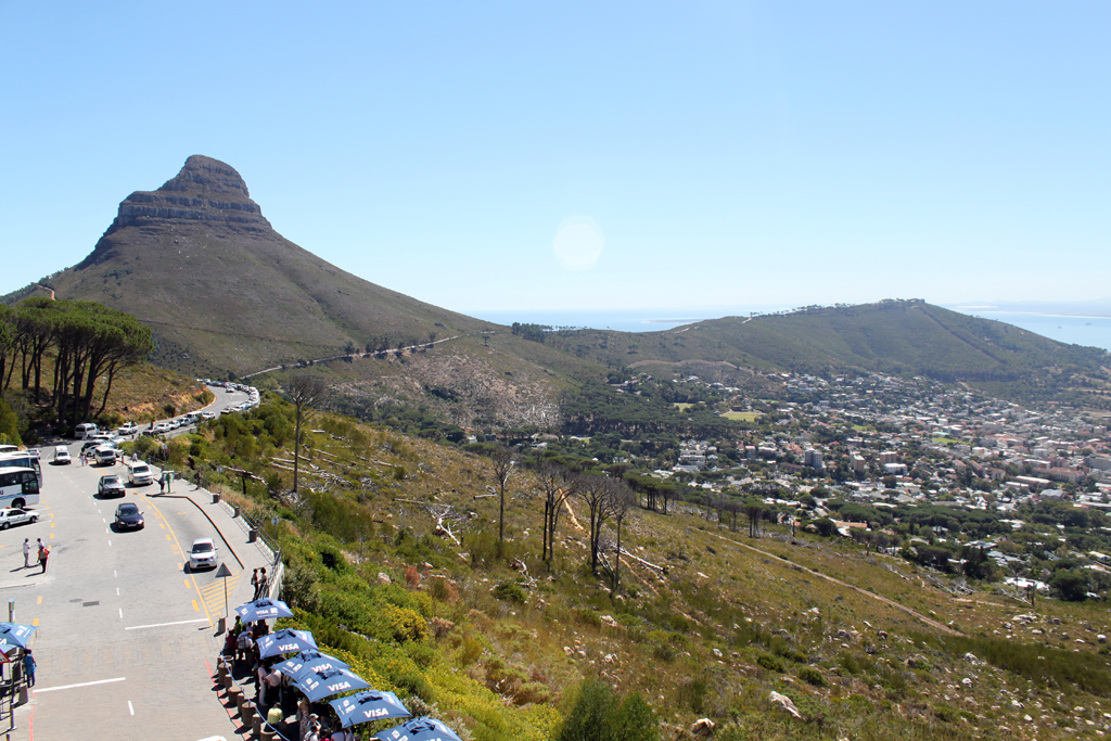Lion’s Head Mountain over Cape Town, South Africa