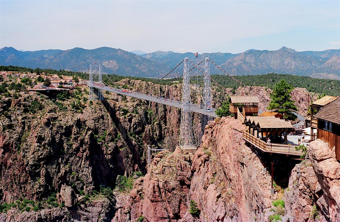 Royal Gorge Bridge in Colorado, USA