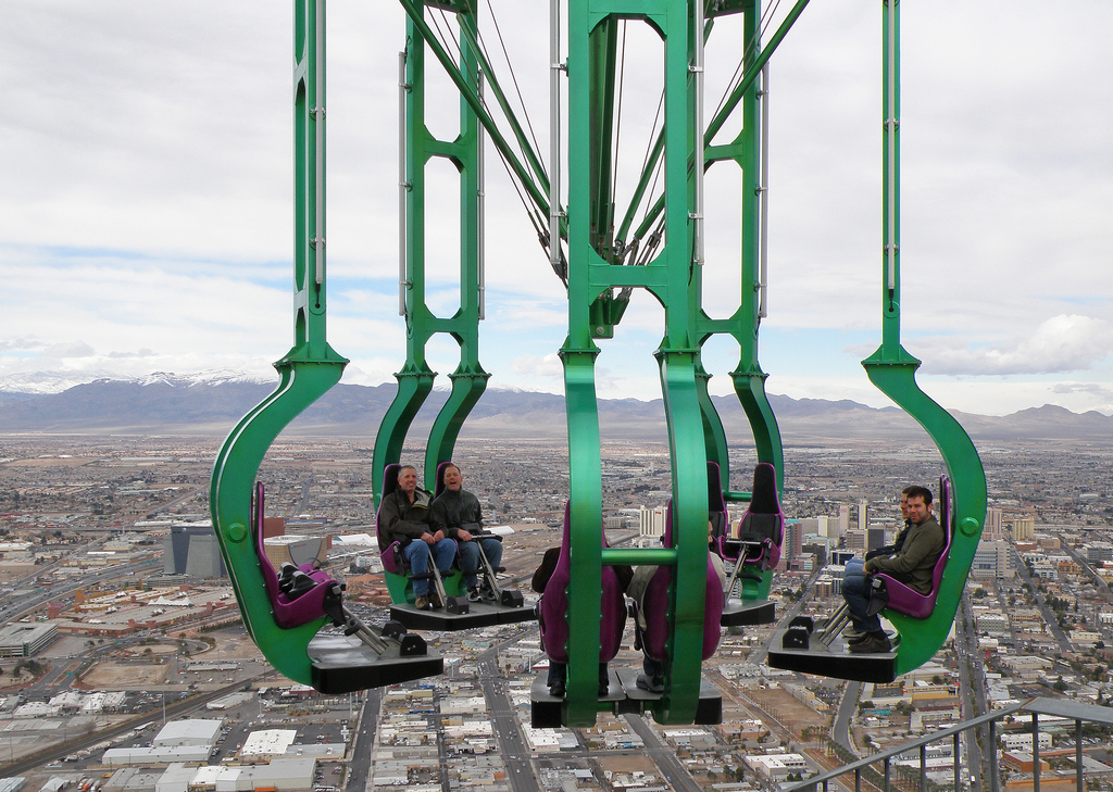 insanity Ride at Stratosphere Hotel in Las Vegas